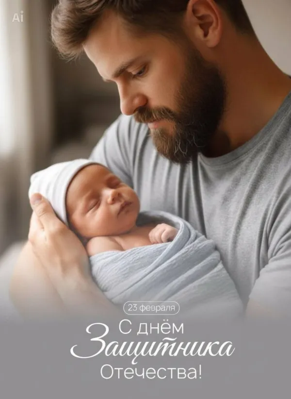 Поздравление с 23 февраля: о силе, заботе и настоящих мужчинах